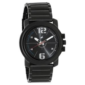 Fastrack Hitlist Quartz Analog Silver Dial Stainless Steel Strap Watch for Men (NS3039NM02)