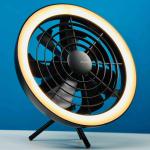 JISULIFE FA17 Rechargeable Outdoor Ceiling Fan with LED Light