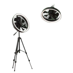 JISULIFE FA17 Rechargeable Outdoor Ceiling Fan with LED Light